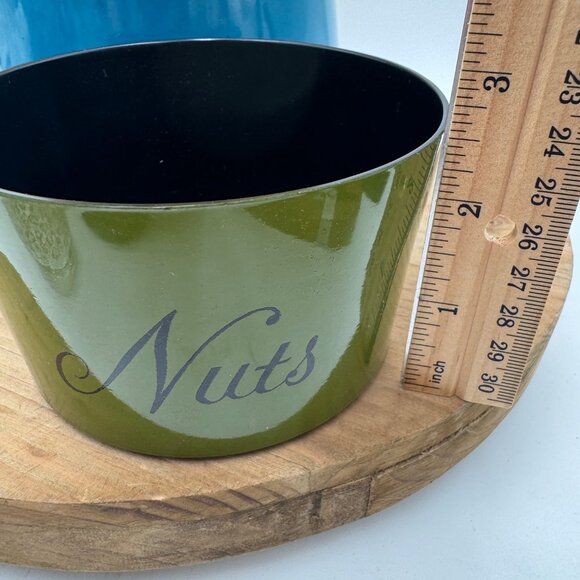 Set of 4 Vintage Nesting Snack Bowl by Nasco popcorn chips pretzels nuts melamin - Picture 9 of 16